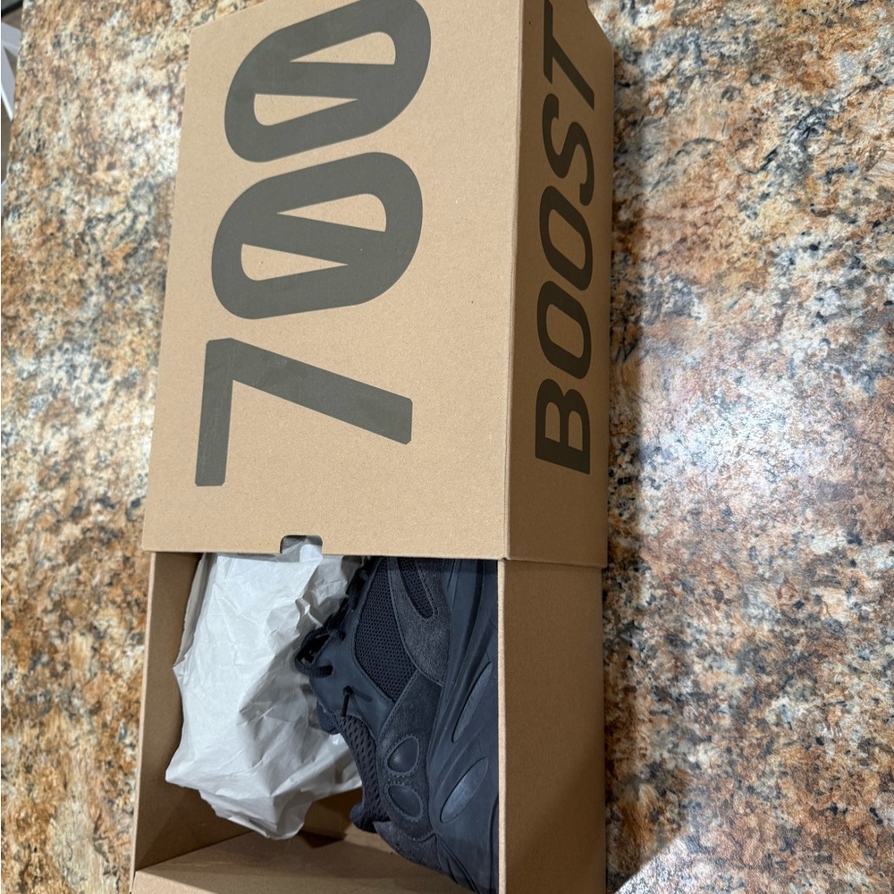 Yeezy 700 Men’s Triple Black Athletic Sneakers